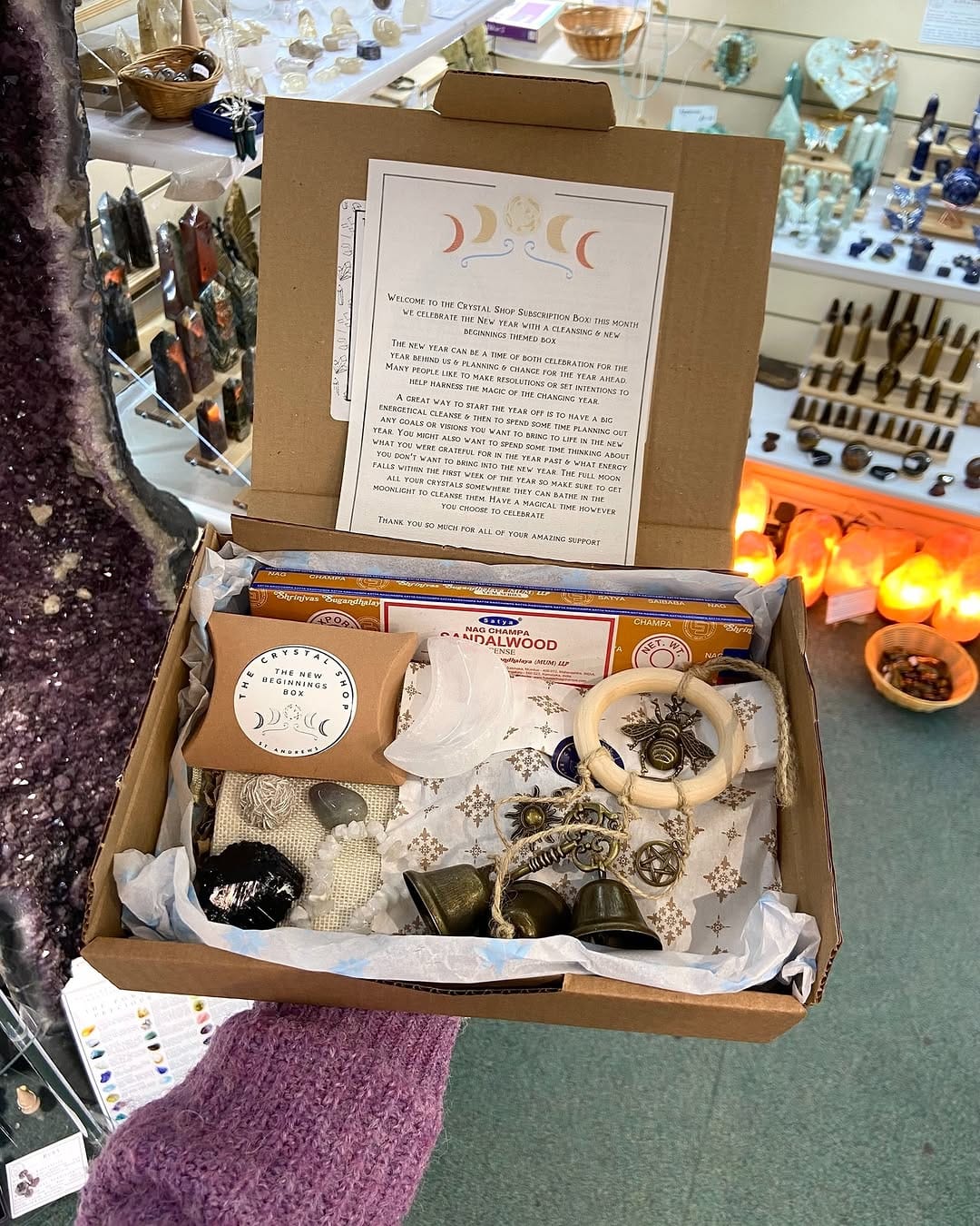 Post 3 by The Crystal Shop St Andrews on Instagram (carousel)