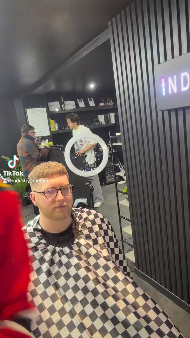 Post 4 by INDUSTRY_Barbers on Instagram (video)