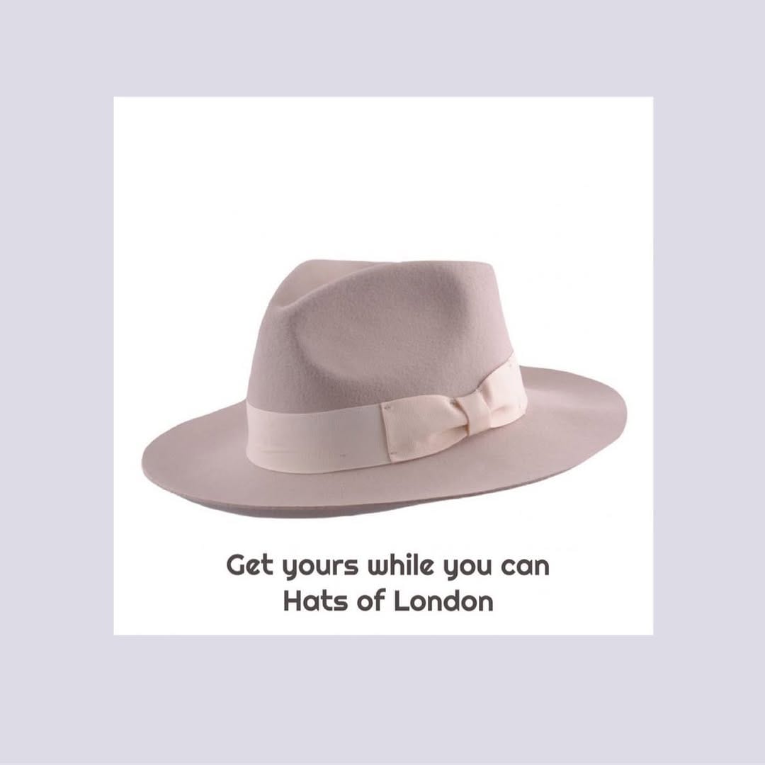 Post 7 by Hats of London on Instagram (image)