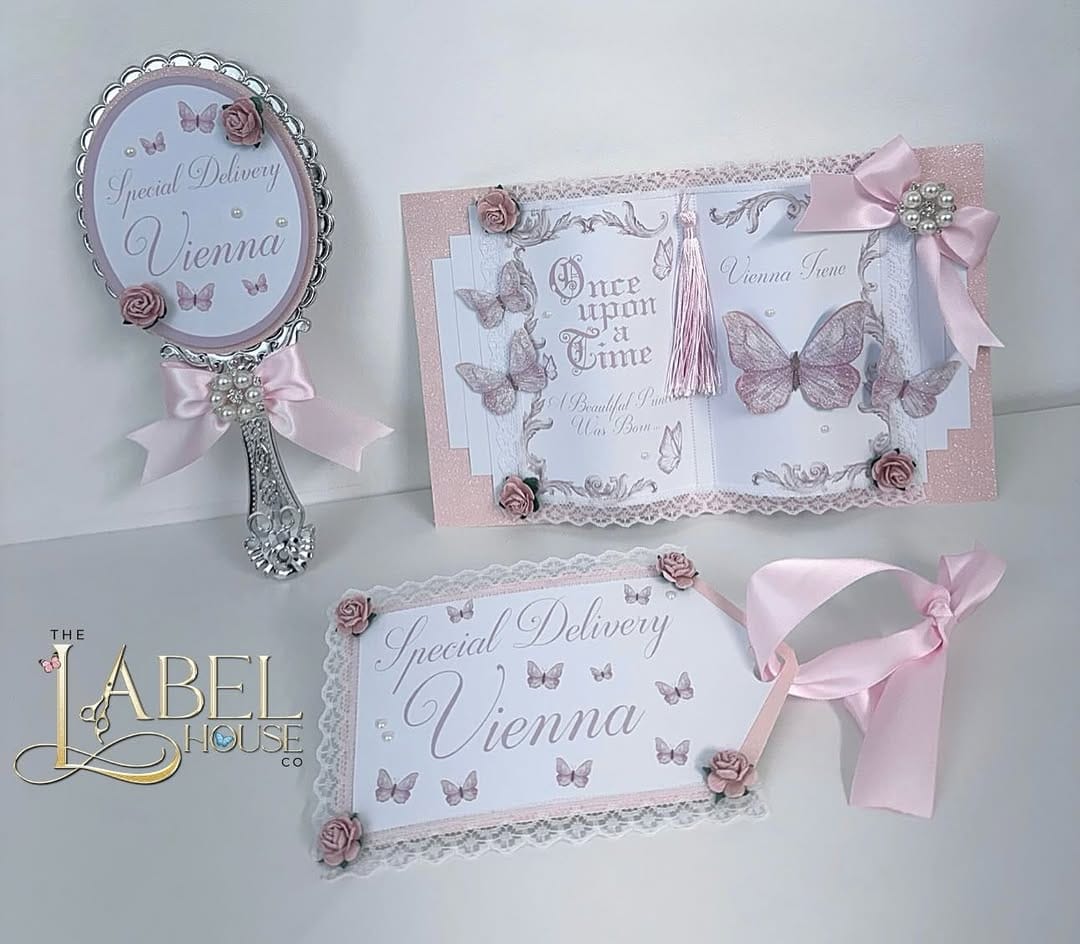 Post 2 by Luxury Handmade Cards, Bespoke Baby Birth Sign Sets & More on Instagram (image)