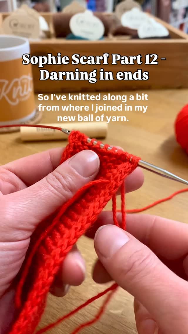 Post 6 by The Knit Lounge | Independent Yarn Store on Instagram (video)