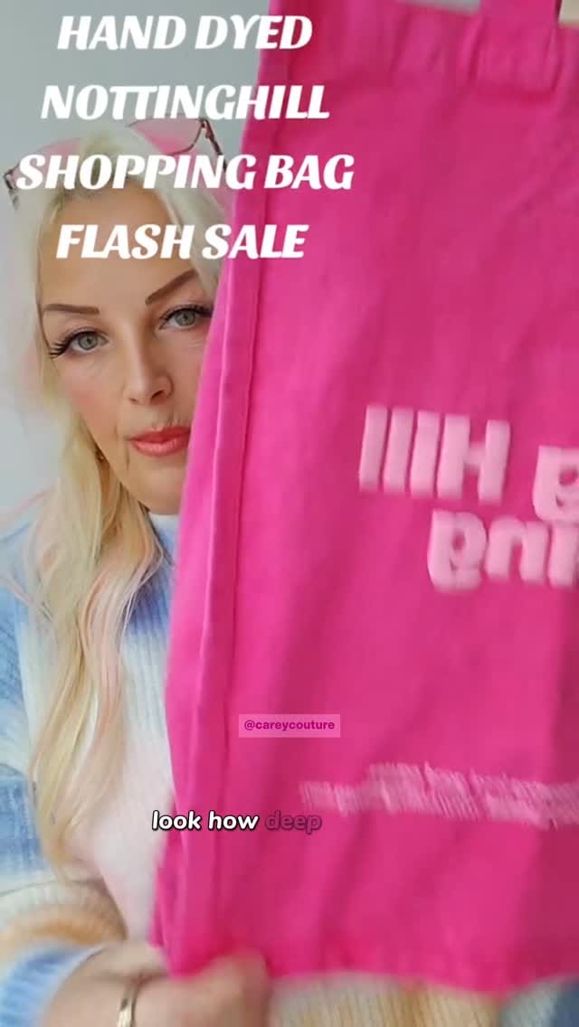 Post 2 by Notting Hill Shopping Bag on Instagram (video)