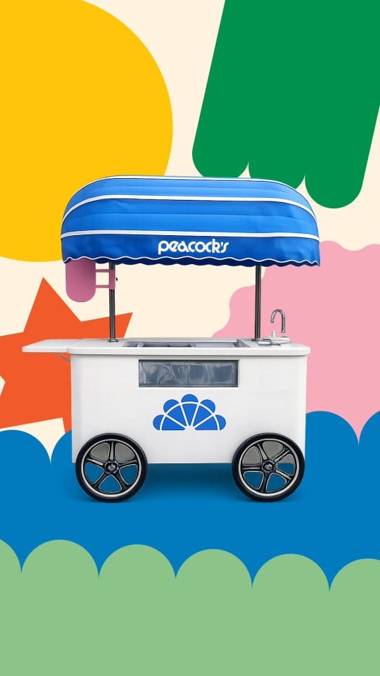 Post 1 by Peacock's Ice Cream on Instagram (video)
