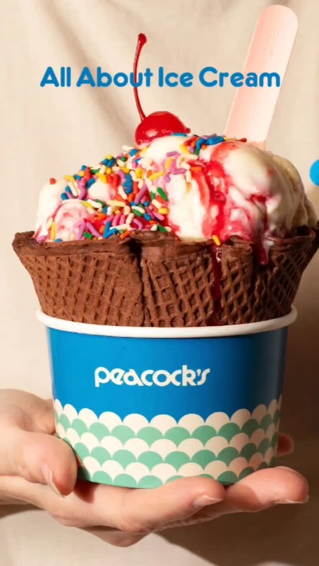 Post 10 by Peacock's Ice Cream on Instagram (video)