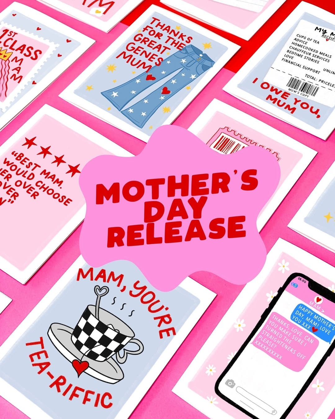 Post 6 by The Card Edit | Greeting Cards & Stickers on Instagram (image)