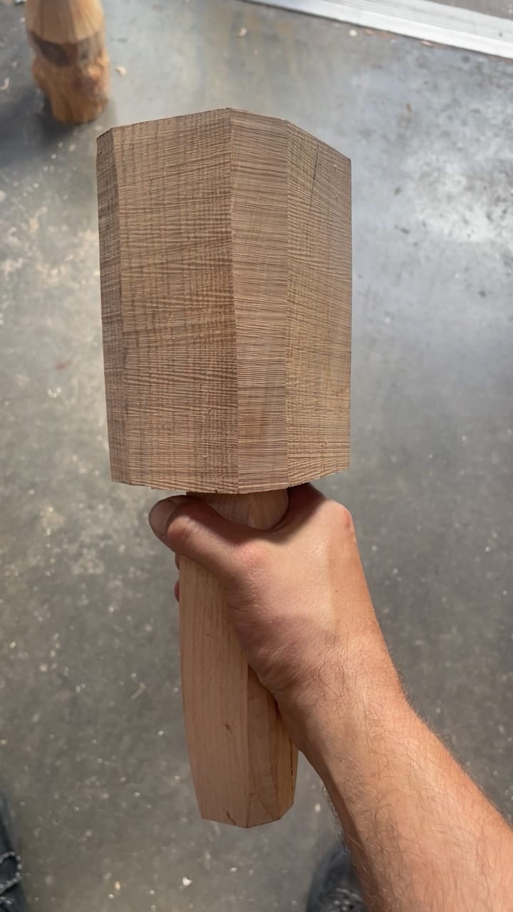 Post 9 by The Green Wood Guild on Instagram (video)