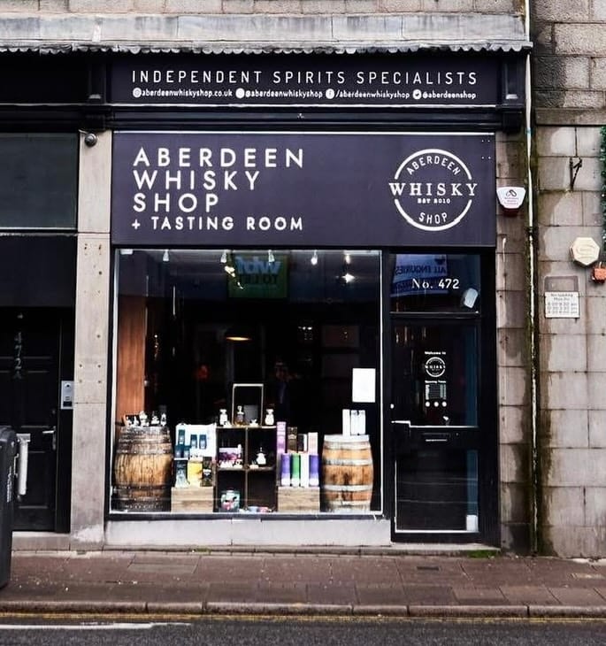Post 9 by Aberdeen Whisky Shop, Tasting Room & Bar on Instagram (image)