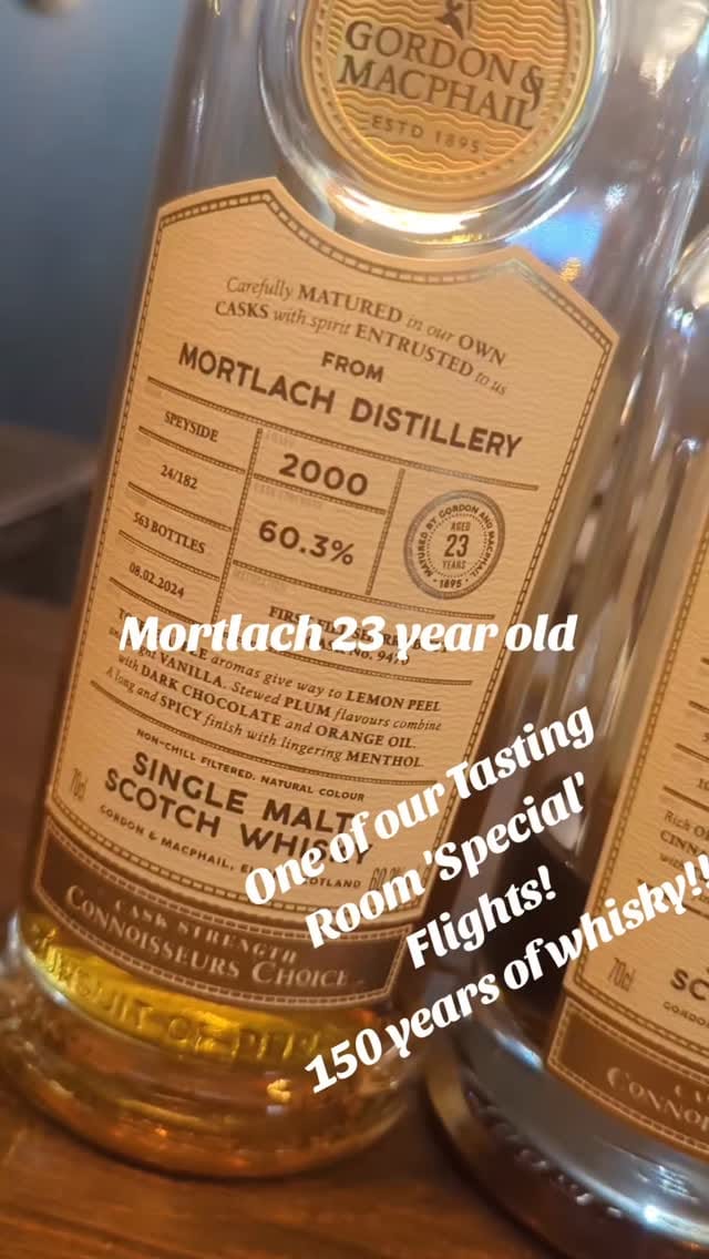 Post 1 by Aberdeen Whisky Shop, Tasting Room & Bar on Instagram (video)
