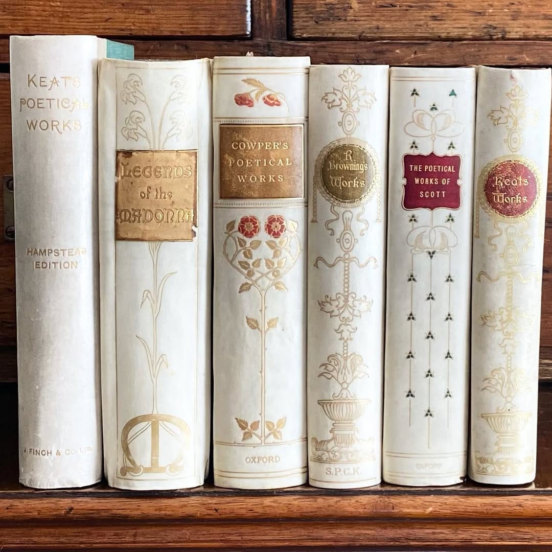 Post 10 by Sarah Byrne | Bookseller Antique | Vintage | Rare Books on Instagram (image)