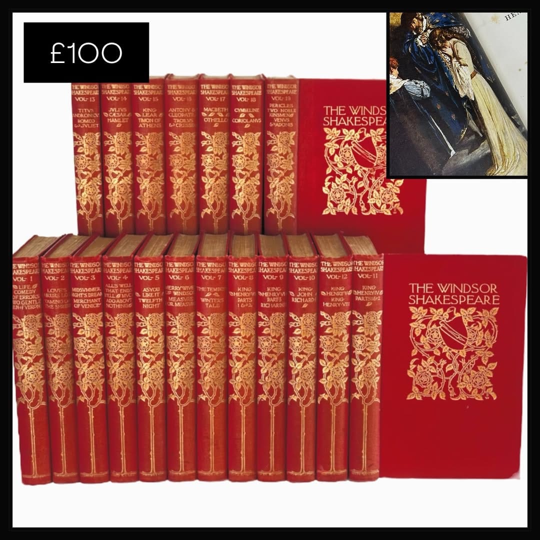 Post 3 by Sarah Byrne | Bookseller Antique | Vintage | Rare Books on Instagram (image)