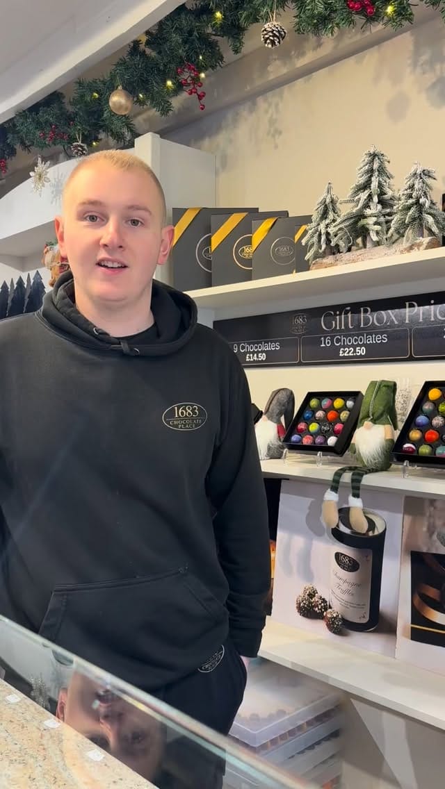 Post 1 by 1683 Chocolate place | Handmade Luxury Chocolates on Instagram (video)