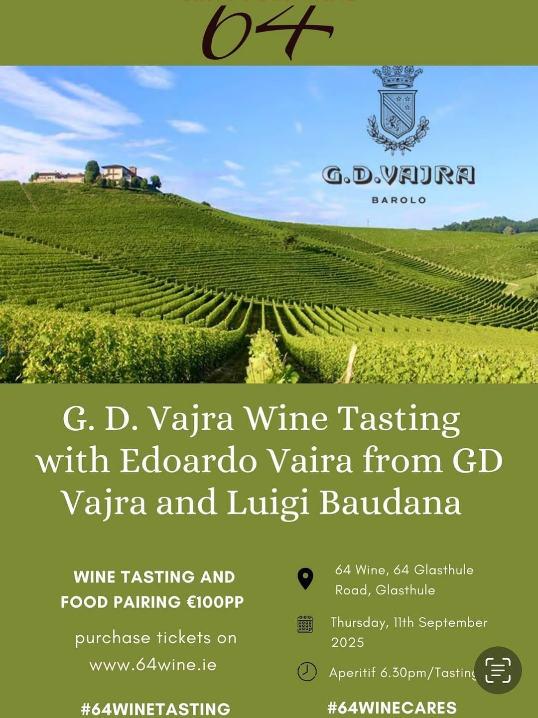 Post 8 by 64 WINE on Instagram (image)
