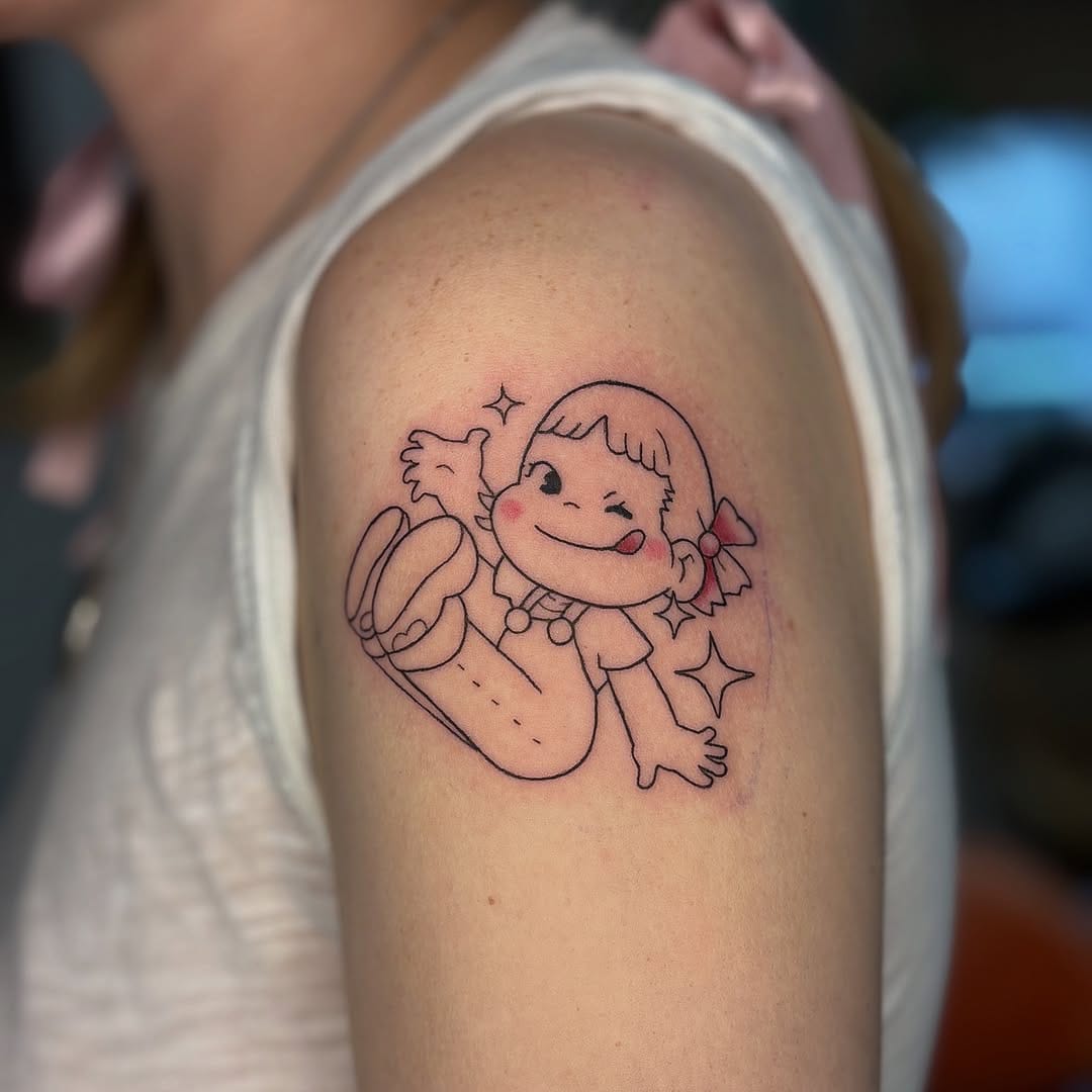 Post 10 by Leeds Fine line•illustrative•Anime tattoos on Instagram (image)