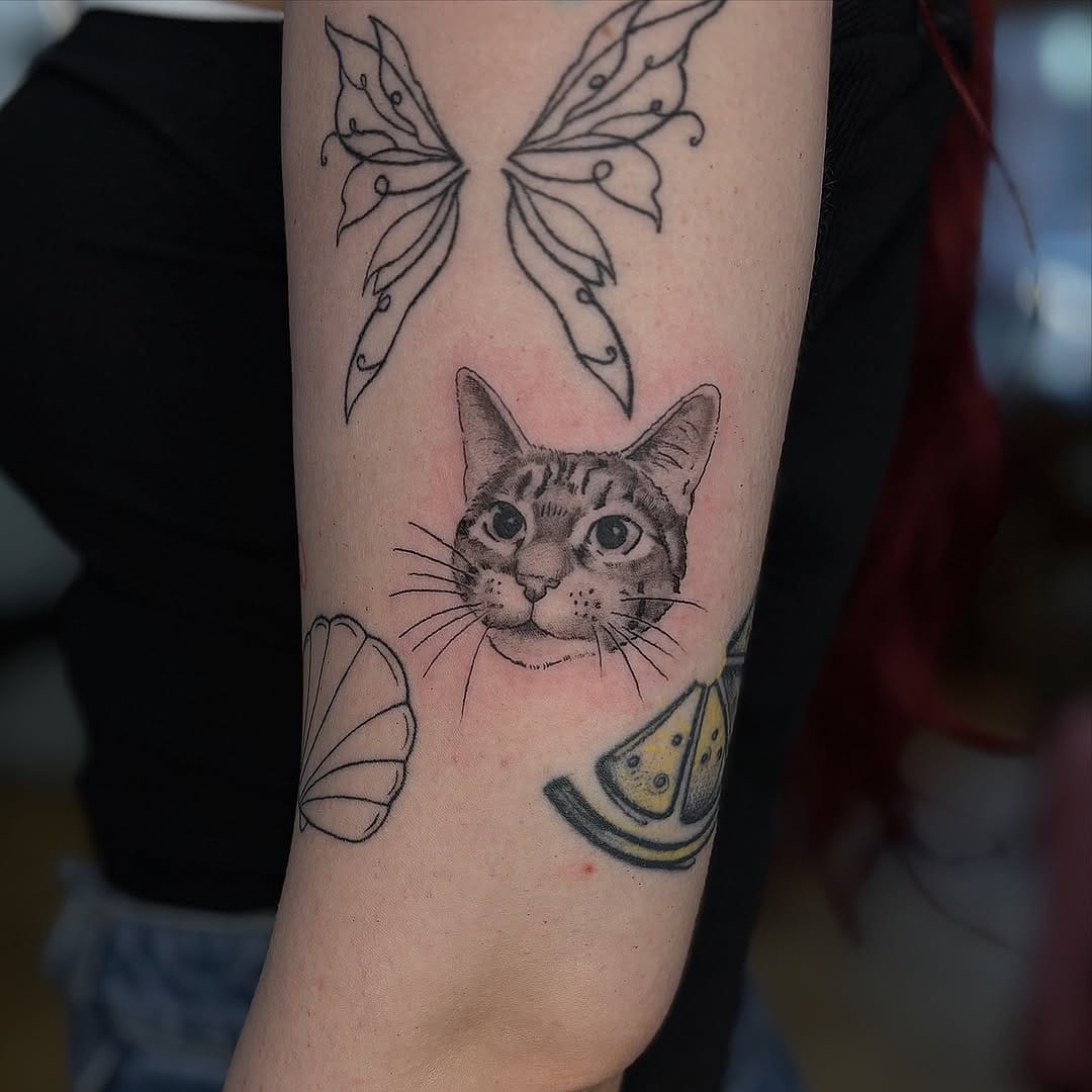 Post 8 by Leeds Fine line•illustrative•Anime tattoos on Instagram (image)