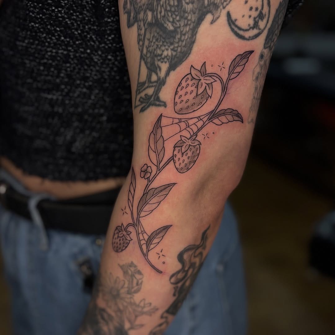 Post 4 by Leeds Fine line•illustrative•Anime tattoos on Instagram (image)
