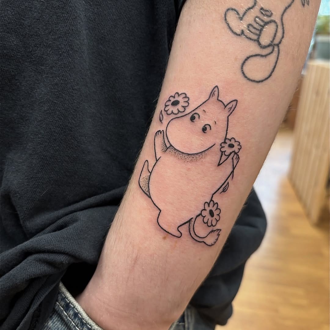 Post 3 by Leeds Fine line•illustrative•Anime tattoos on Instagram (image)