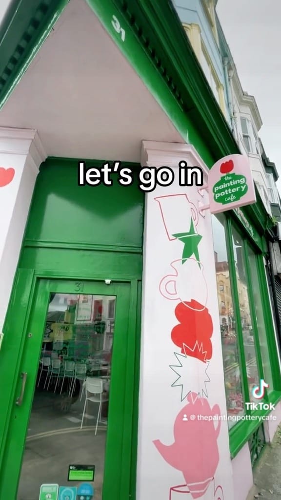 Post 9 by The Painting Pottery Cafe on Instagram (video)