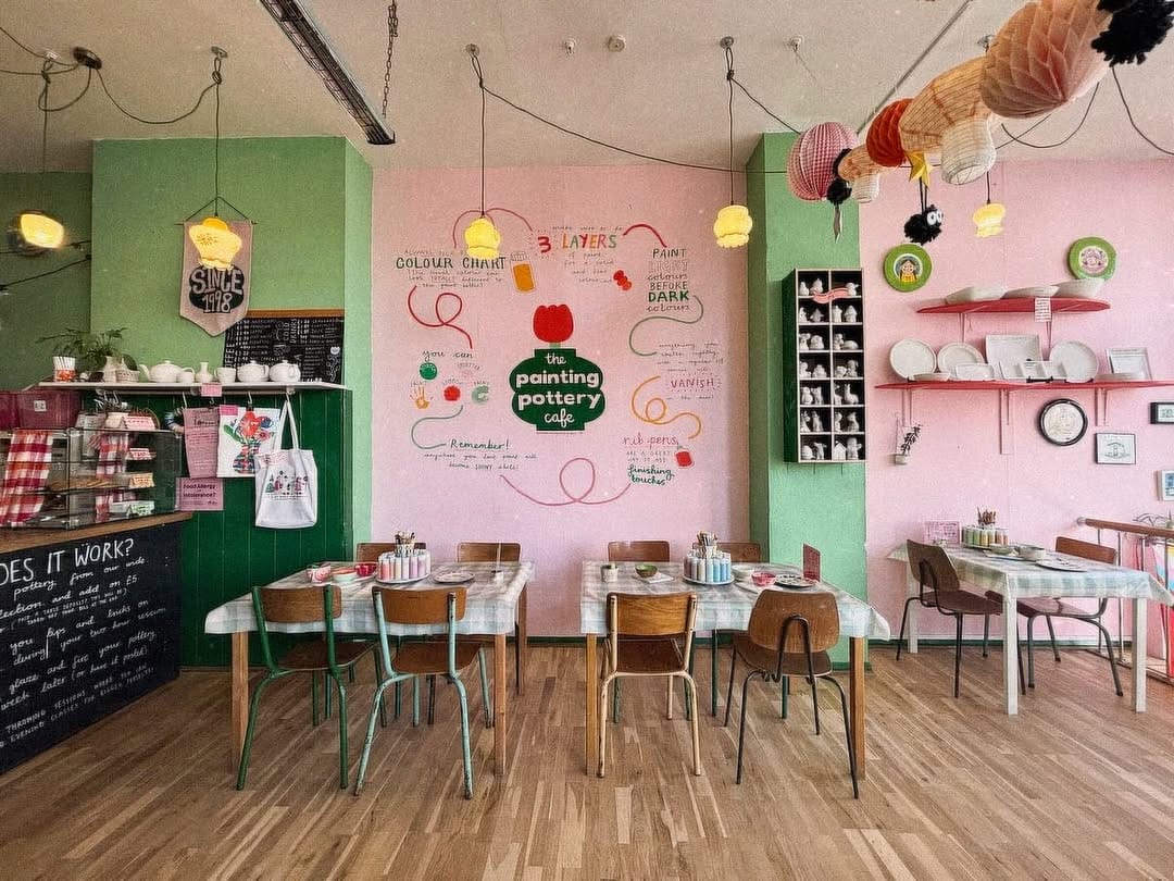 Post 8 by The Painting Pottery Cafe on Instagram (carousel)