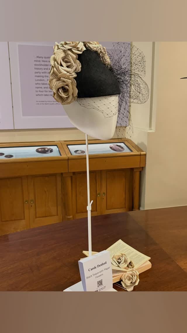 Post 4 by Atelier Millinery on Instagram (video)