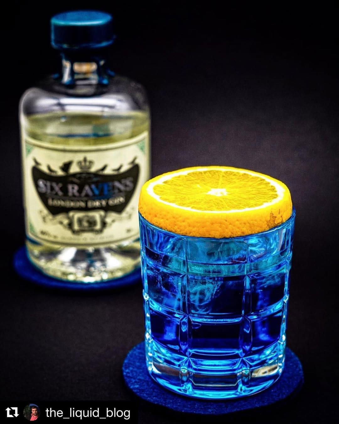 Post 1 by Six Ravens London Dry Gin on Instagram (image)