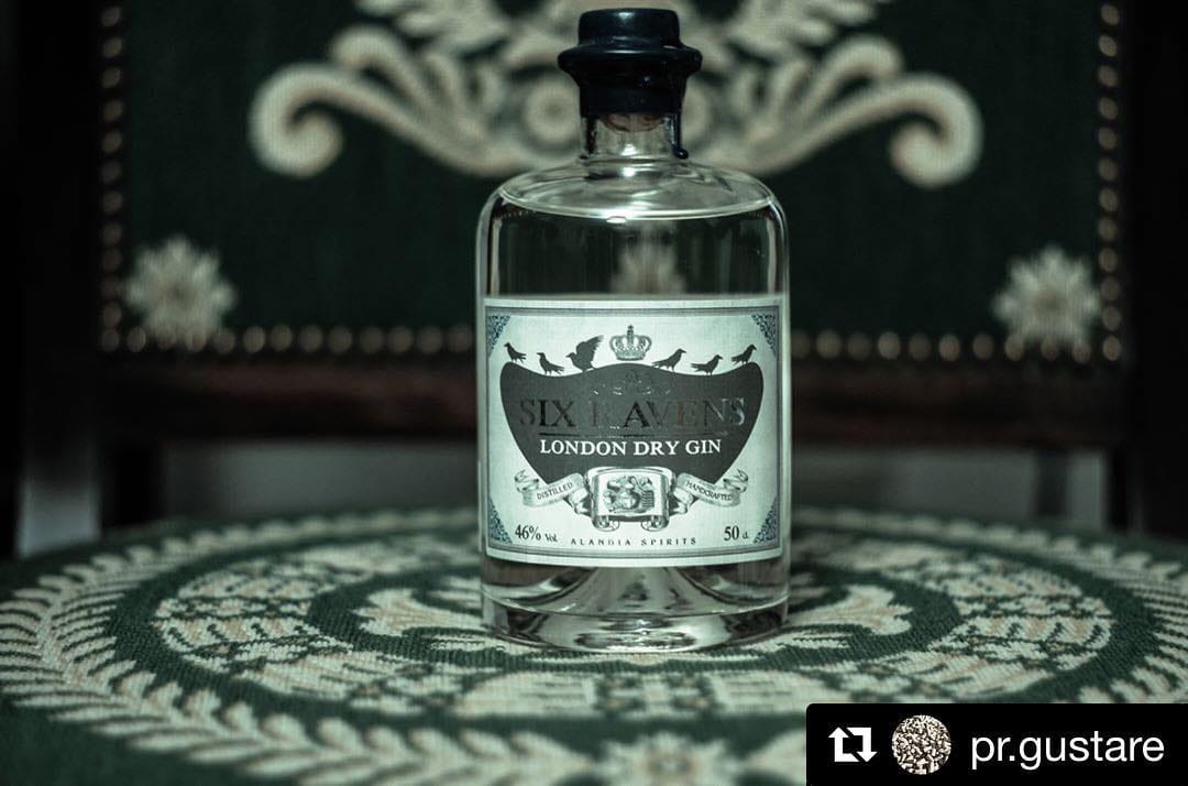 Post 9 by Six Ravens London Dry Gin on Instagram (image)