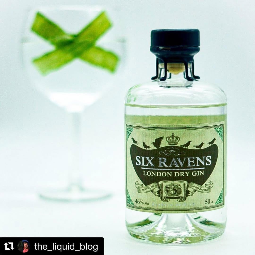 Post 3 by Six Ravens London Dry Gin on Instagram (image)
