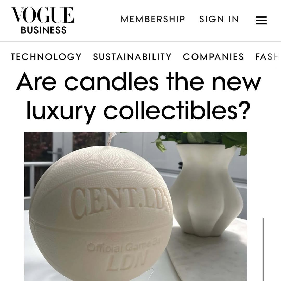 Post 8 by cent.ldn | unique candle collectables on Instagram (carousel)