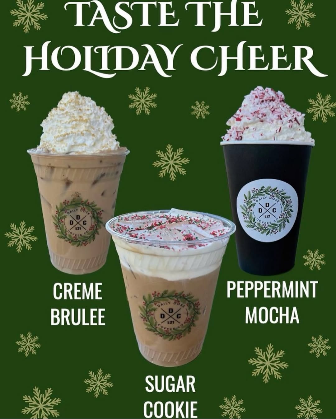 Post 7 by Daily Dose Coffee Co. | Coffee Shop on Instagram (image)
