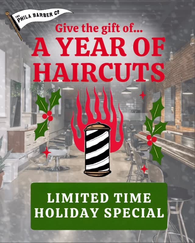Post 6 by The Philadelphia Barber Co. on Instagram (video)