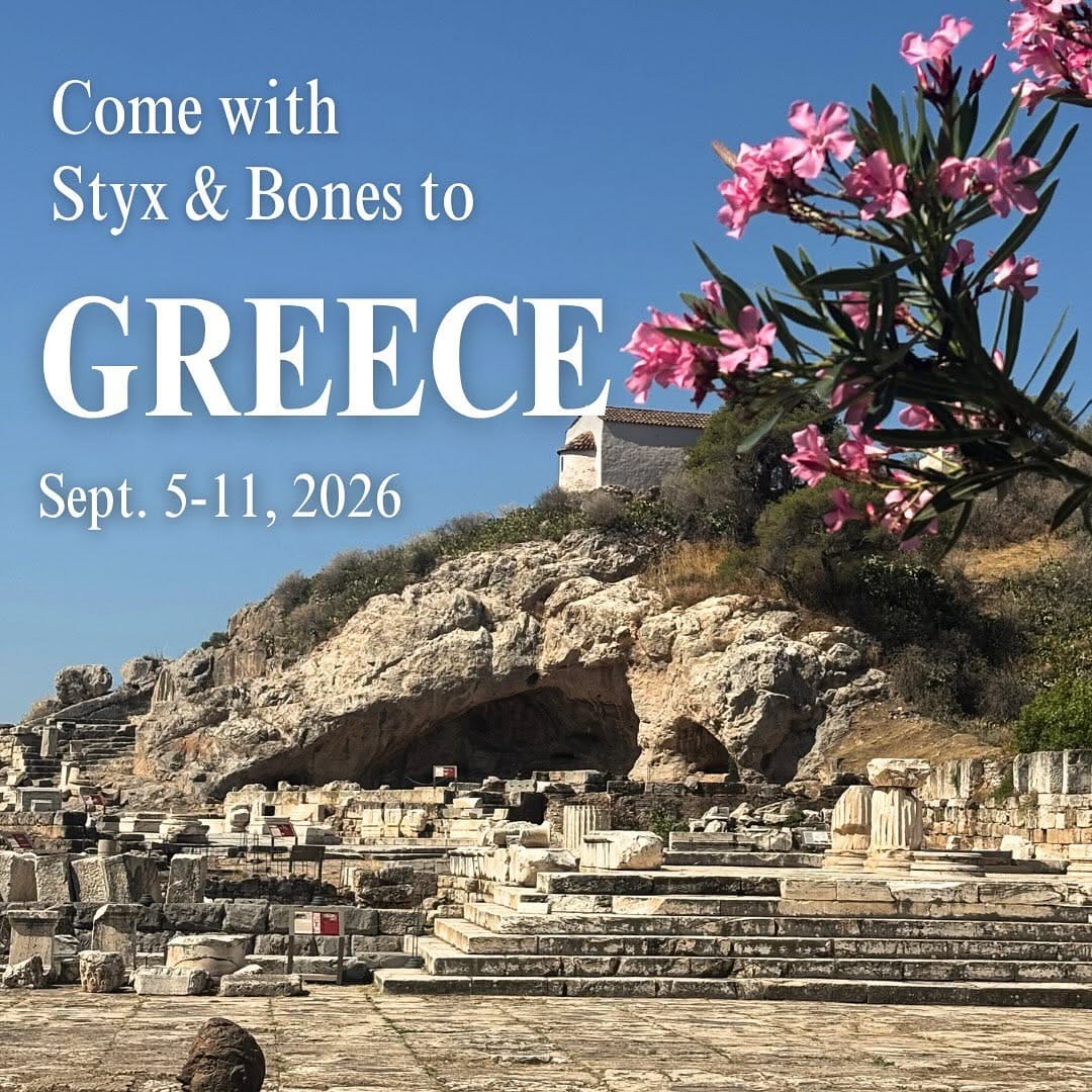 Post 10 by Styx and Bones | Greek Mythology + Gods on Instagram (carousel)