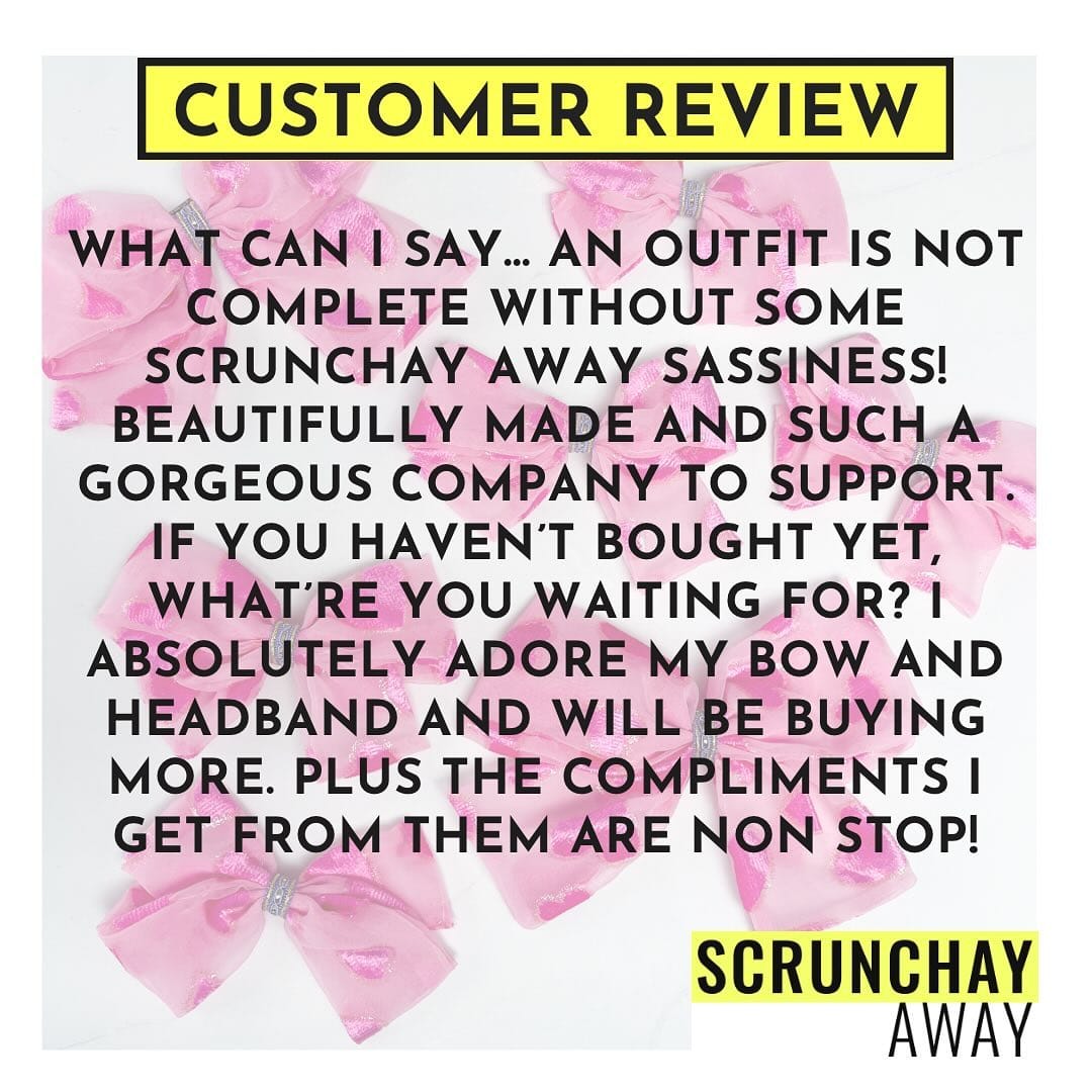 Post 9 by Scrunchay Away on Instagram (image)