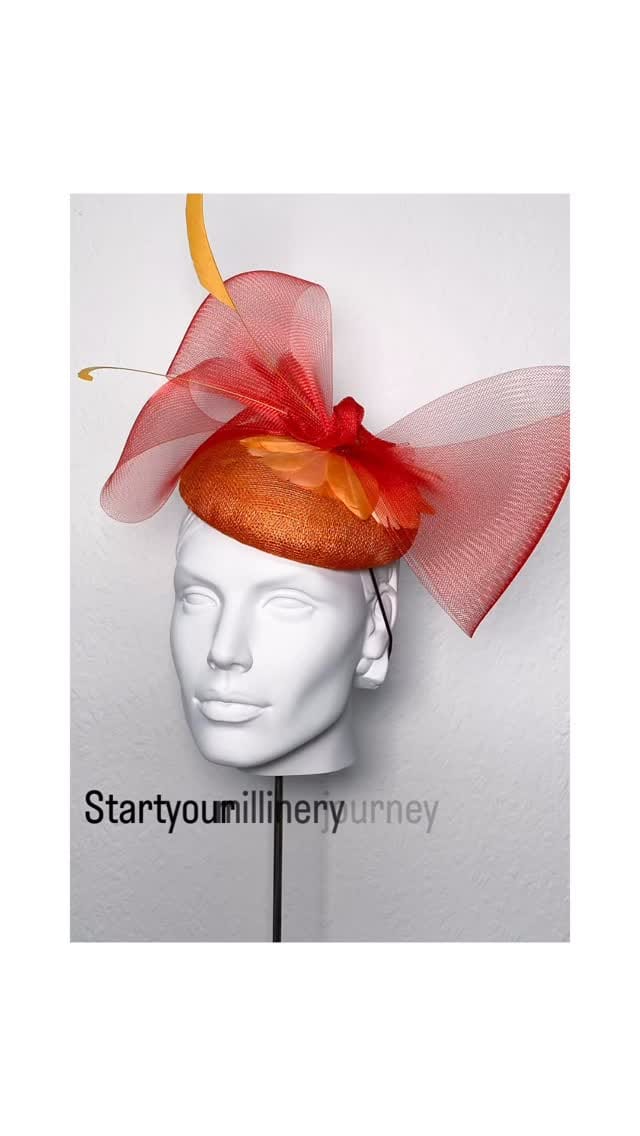 Post 1 by Sally-Ann Provan Millinery on Instagram (video)