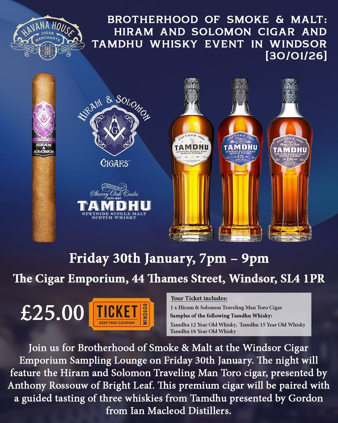 Post 2 by Havana House | Cigars UK on Instagram (image)