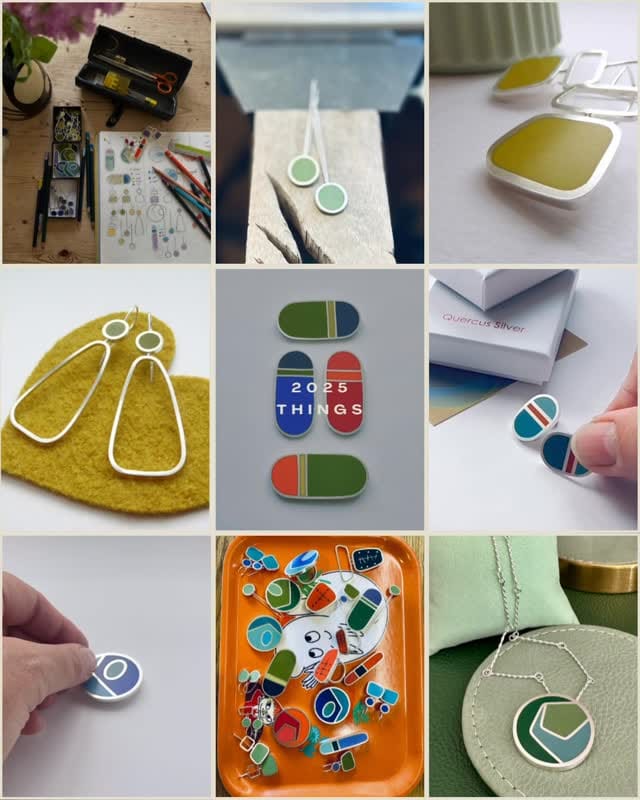 Post 1 by Su Trindle at Quercus Silver on Instagram (video)