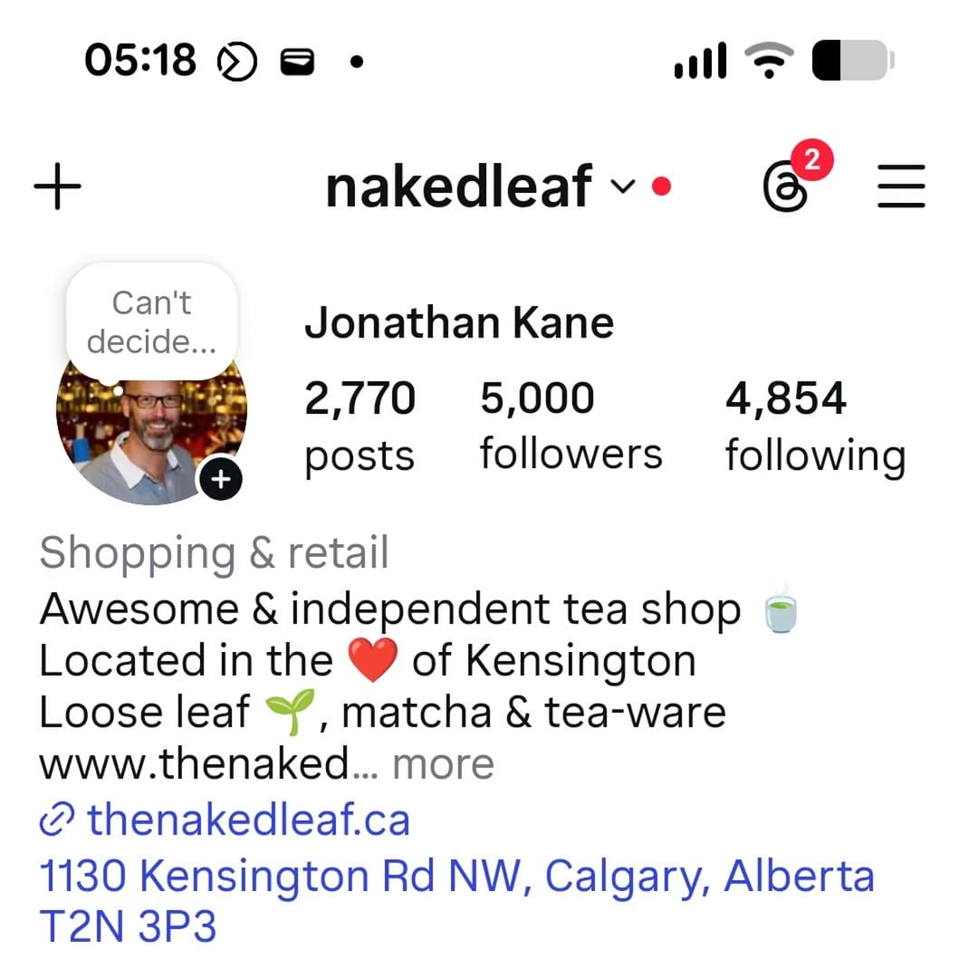 Post 8 by Jonathan Kane on Instagram (image)