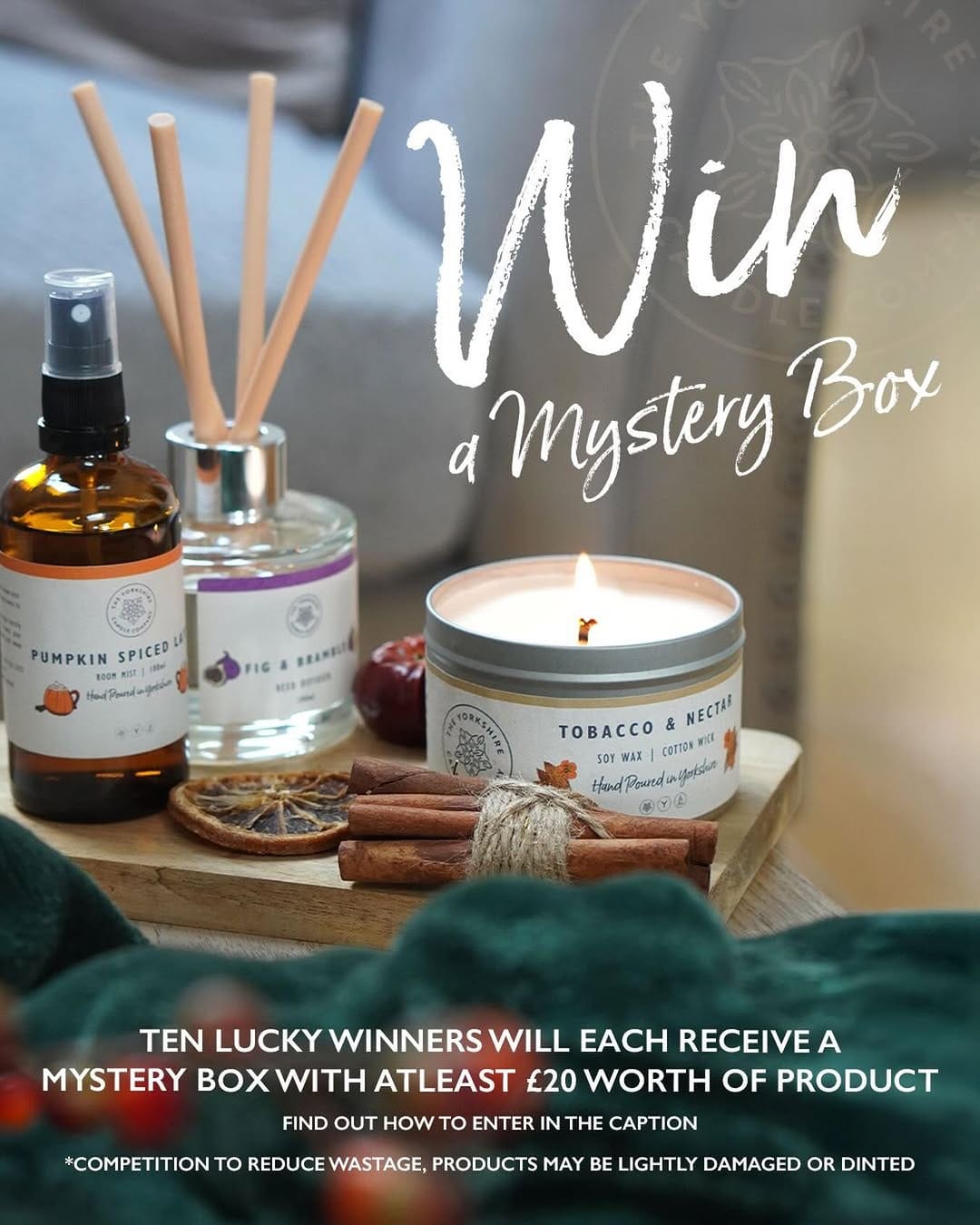 Post 2 by The Yorkshire Candle Company on Instagram (image)