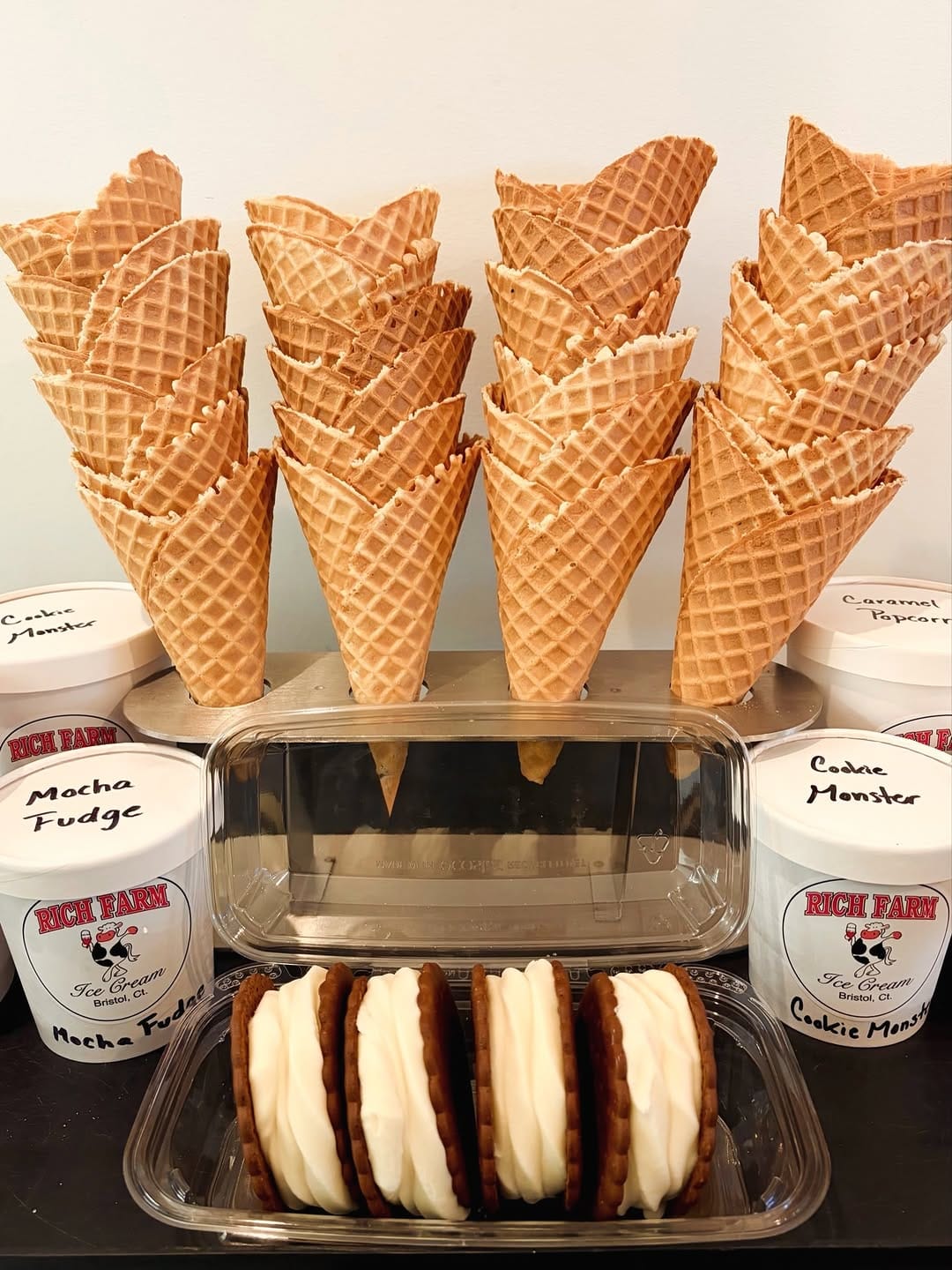 Post 2 by Rich Farm Ice Cream - Bristol on Instagram (image)
