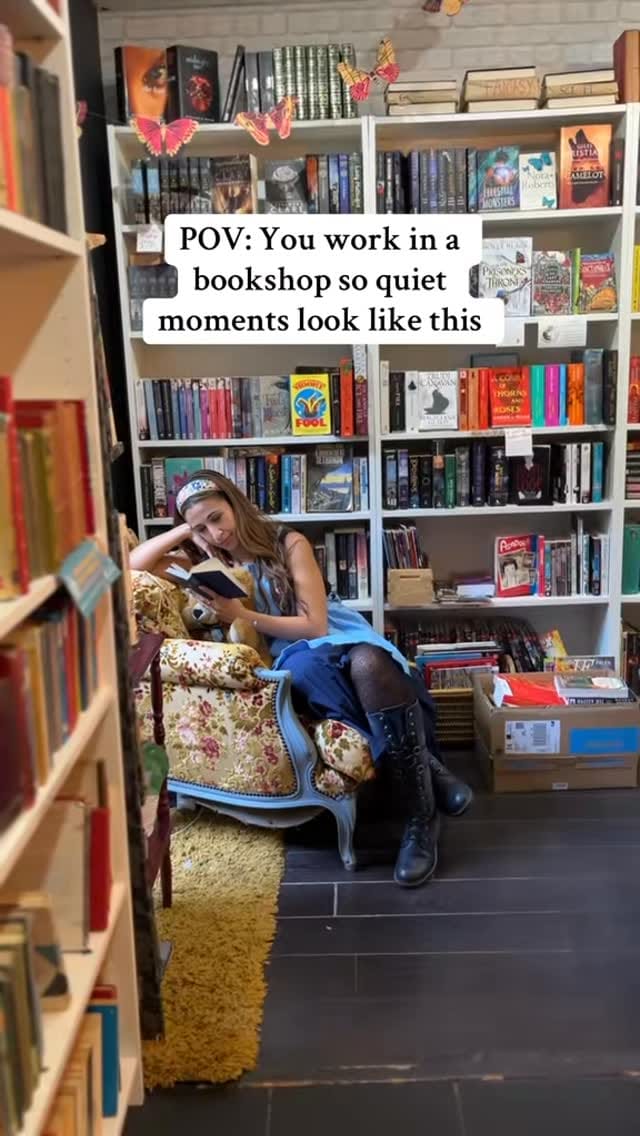 Post 7 by The Bookshop By The Sea on Instagram (video)