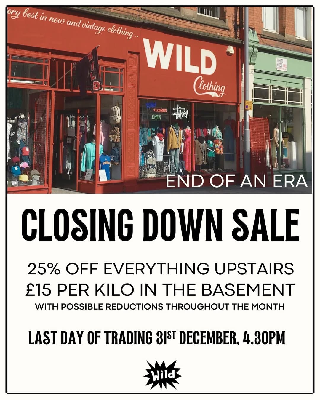 Post 5 by Second Hand & Vintage Clothing - Nottingham on Instagram (image)
