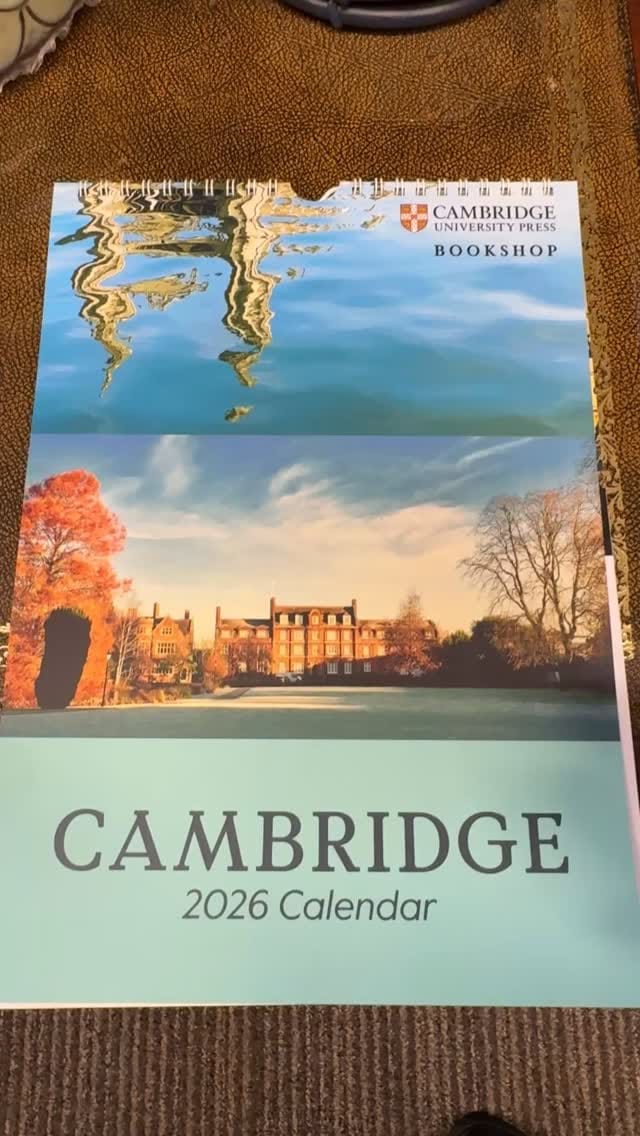 Post 10 by Cambridge Bookshop on Instagram (video)