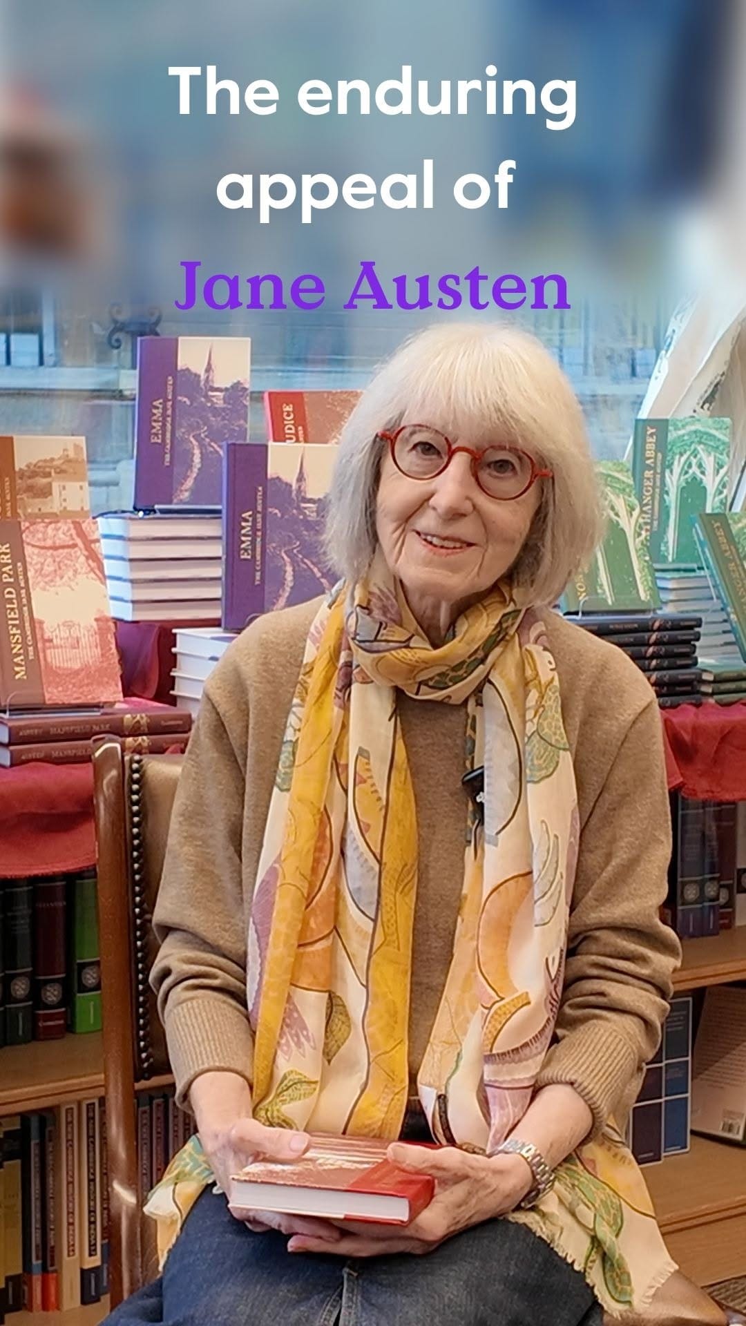 Post 8 by Cambridge Bookshop on Instagram (video)