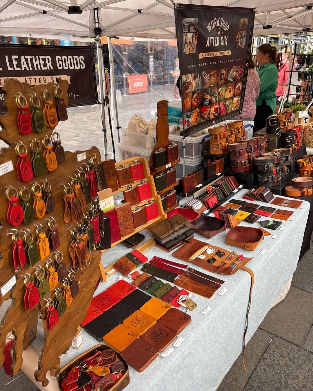 Post 7 by Handcrafted Leather Goods on Instagram (carousel)