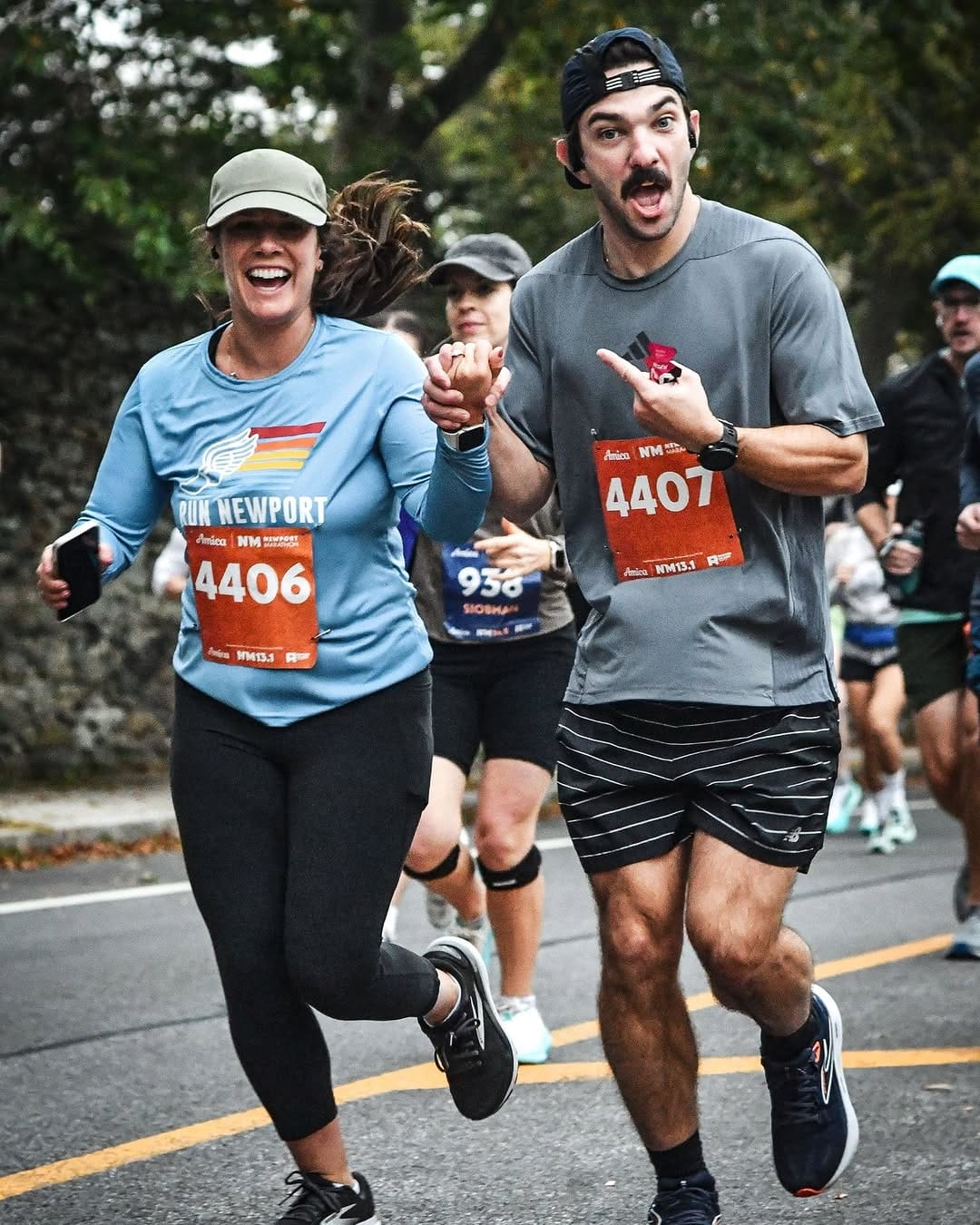 Post 4 by Amica Newport Marathon on Instagram (image)