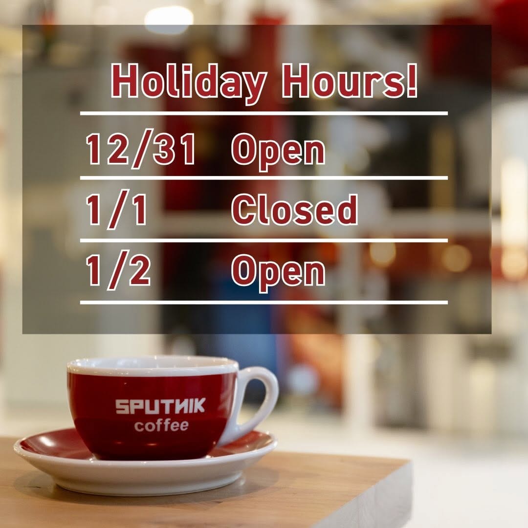 Post 2 by Sputnik Coffee Company on Instagram (image)