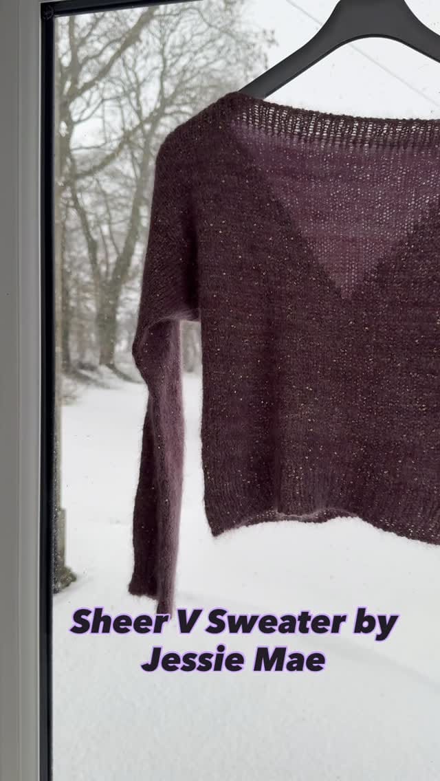 Post 6 by Claire Bentley - hand dyed yarn for knitting and crochet on Instagram (video)