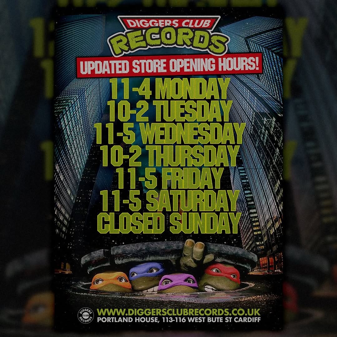 Post 9 by Diggers Club Records on Instagram (image)