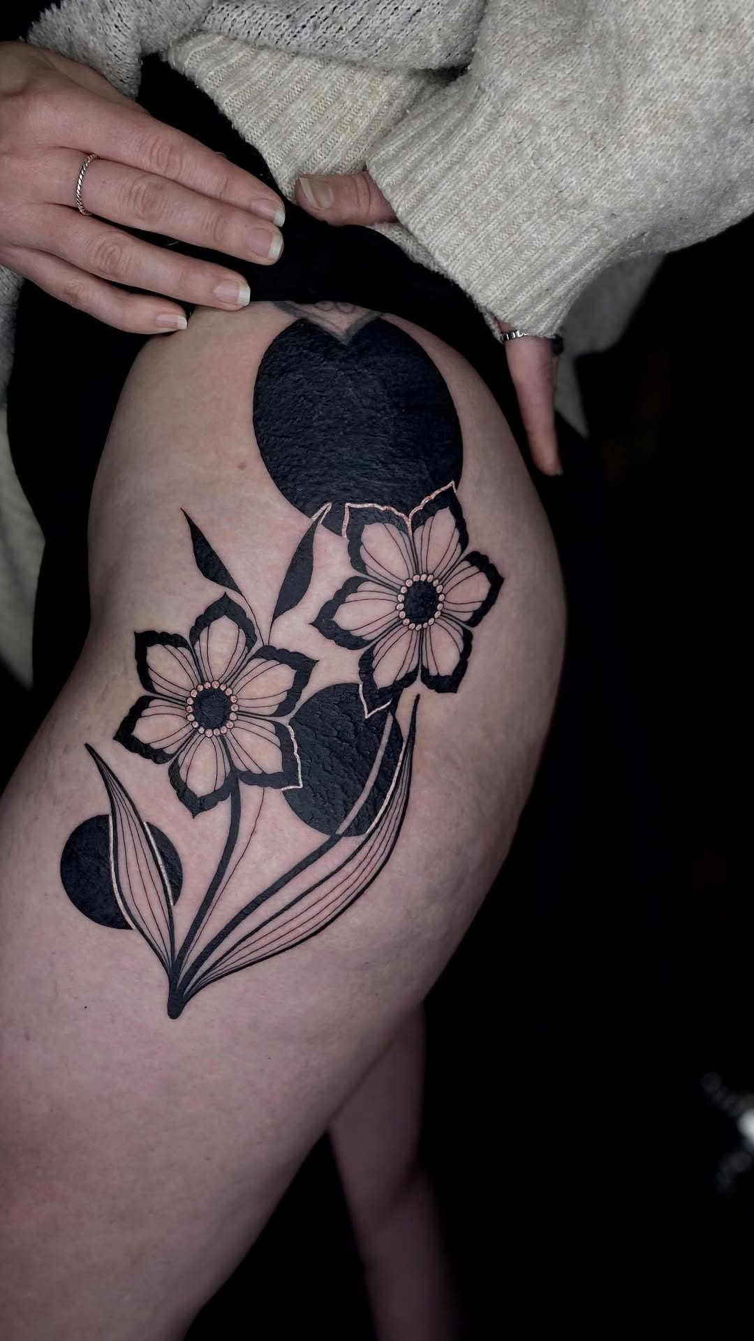 Post 4 by Tate Martha  • Blackwork Tattoo London UK on Instagram (video)
