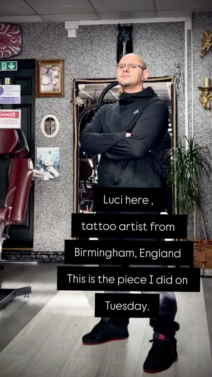 Post 1 by LTA2 | Luci Tattoo Studio on Instagram (video)