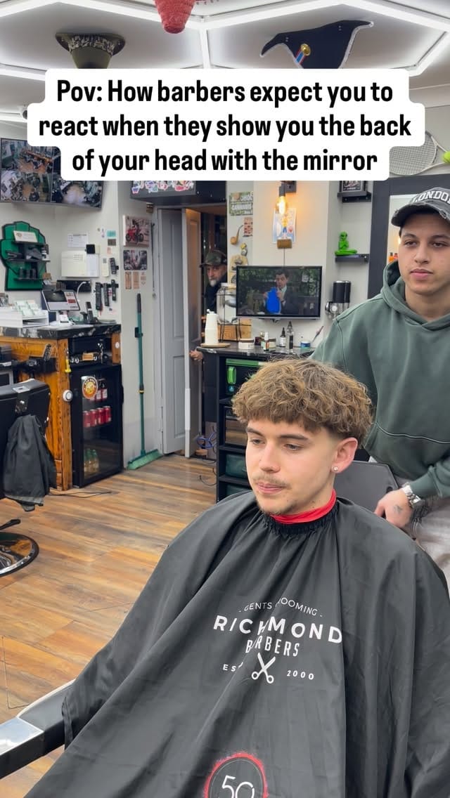 Post 3 by Richmond Barbers on Instagram (video)
