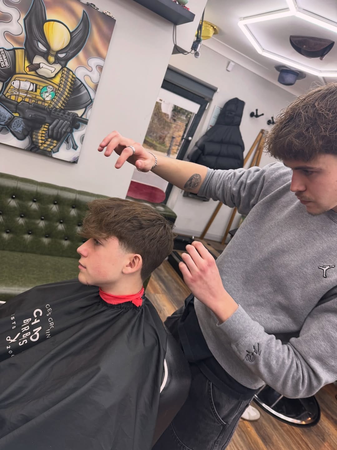 Post 2 by Richmond Barbers on Instagram (image)